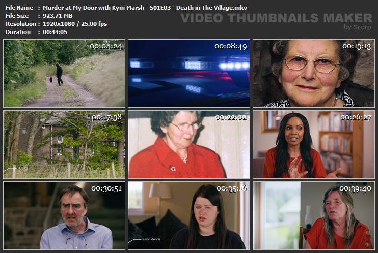 Murder at My Door with Kym Marsh - S01E03 - Death in The Village.mkv