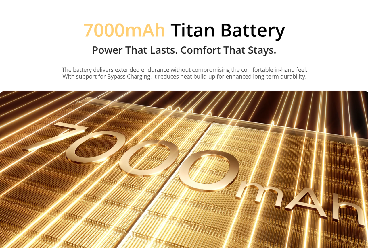 Massive High Capacity 7000mAh Battery System