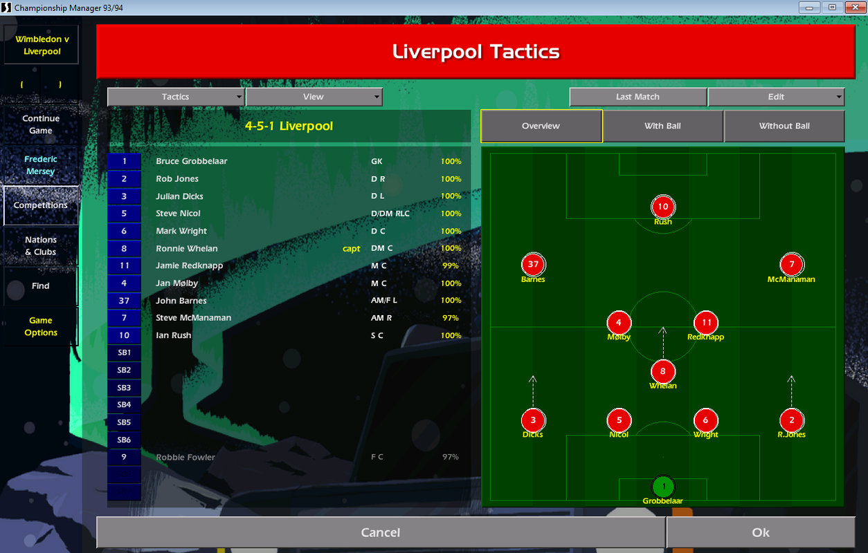 Liverpool tactics 4-5-1