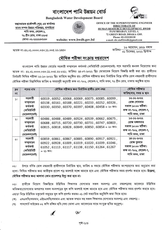 BWDB-Assistant-Extension-Officer-Exam-Result-and-Viva-Date-2022-PDF-1