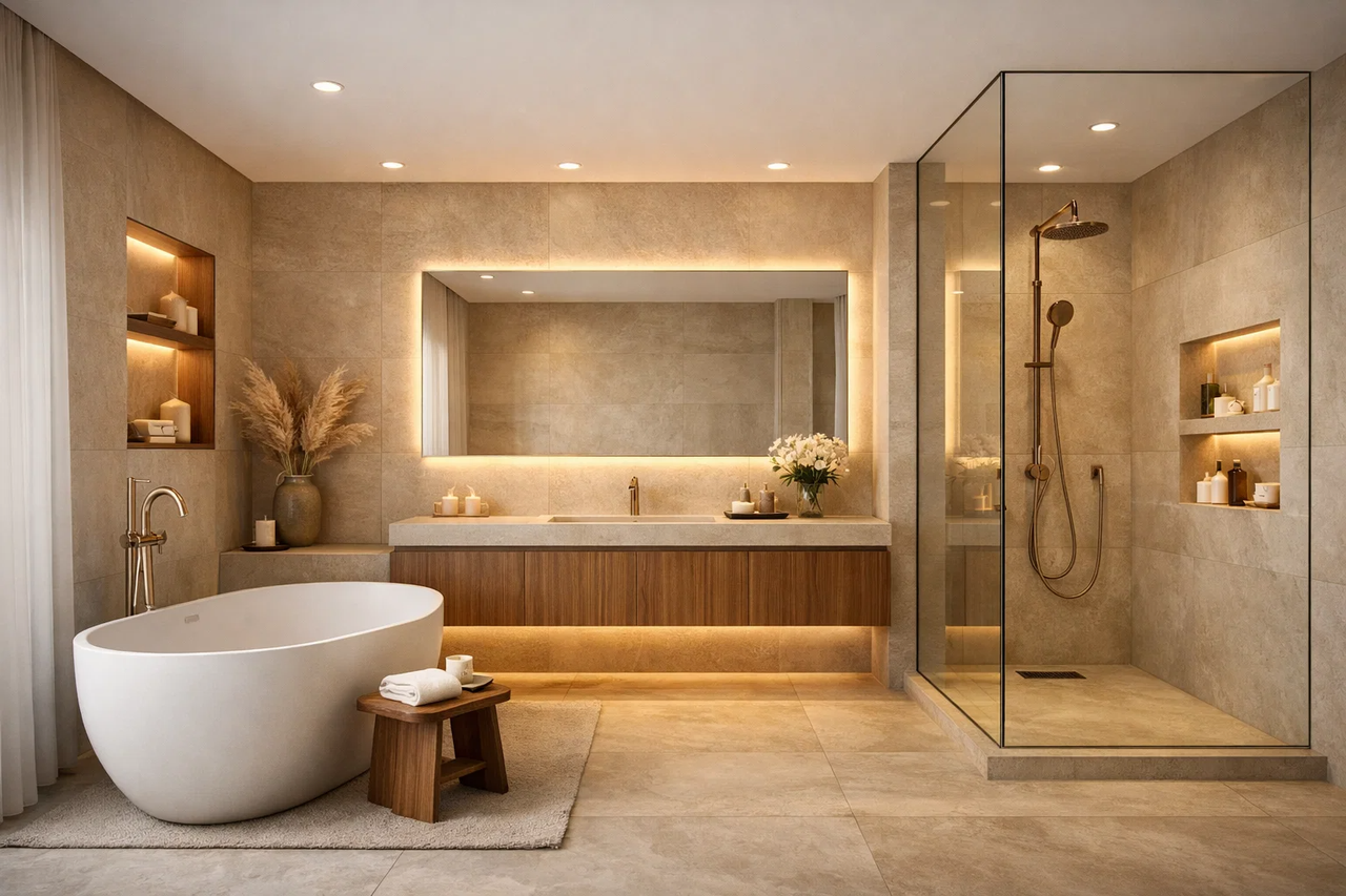Interior view focused on spatial flow and architectural logic.