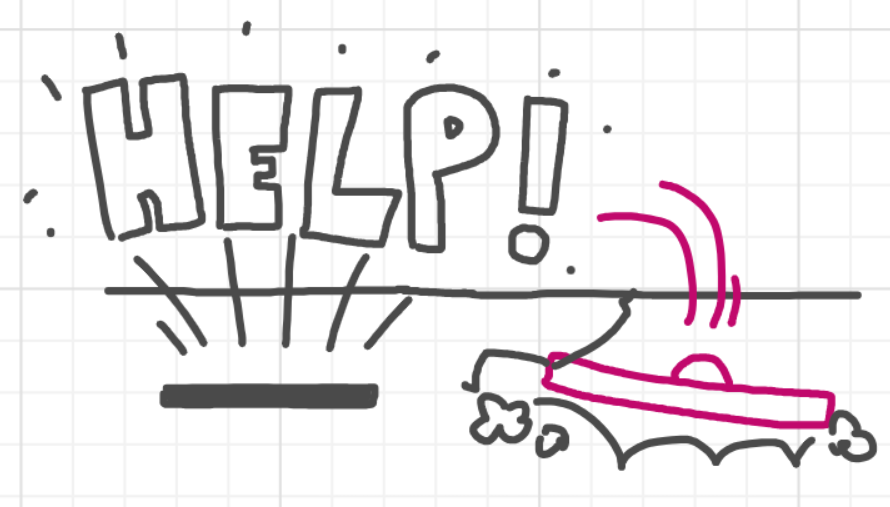 A panel from A Murder On The, episode six of the Board Boards object show by Furretwalk/WalkingFurret.