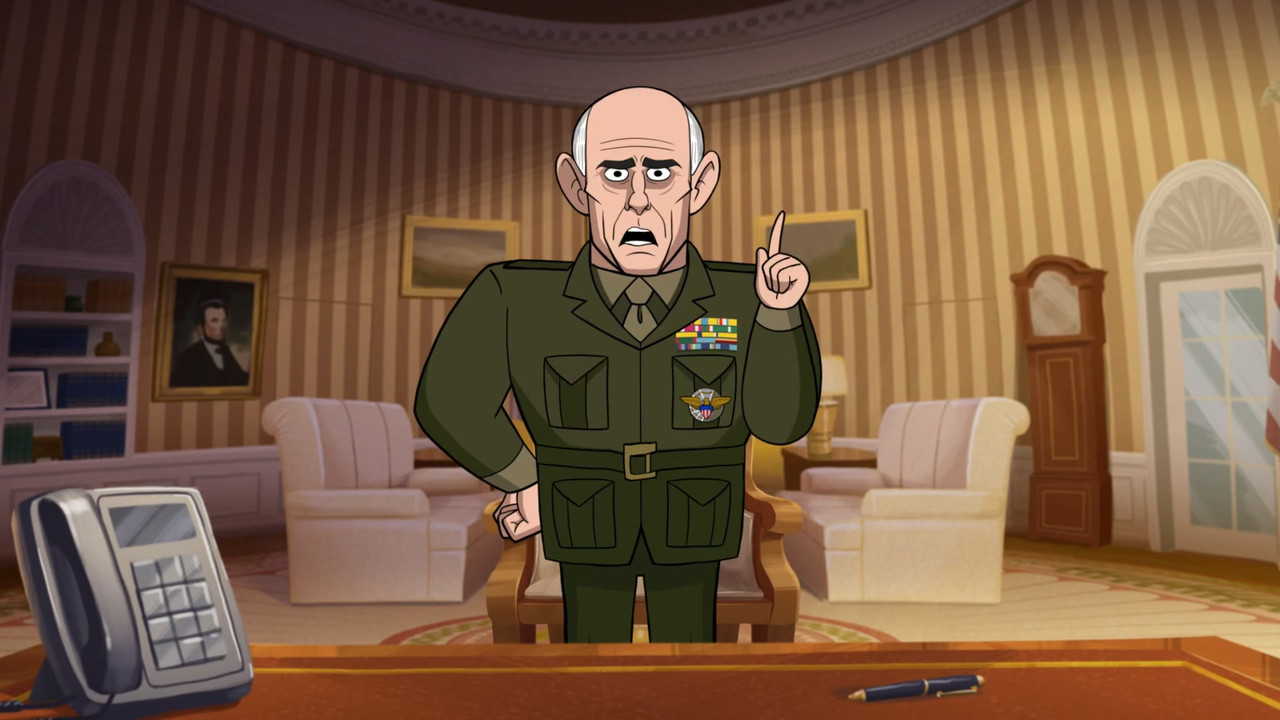 Our Cartoon President (2018) S01E01 State of the Union (1080p AMZN Webrip x265 10bit EAC3 2.0 - HxD)