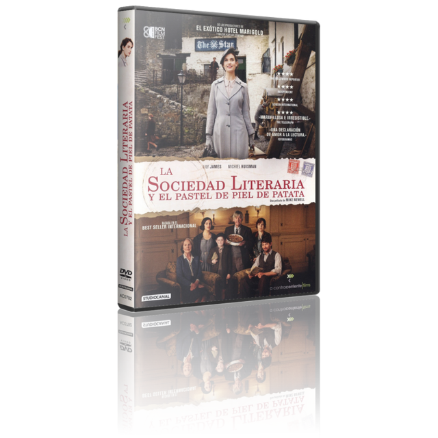 Portada - La Sociedad Literaria y el Pastel de Piel de Patata [DVD9] [Pal] [Cast/Ing/Cat] [Drama] [2018]