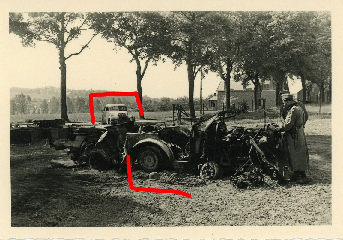 Frankreich PKW Auto Kübelwagen Melder Aufklärer 