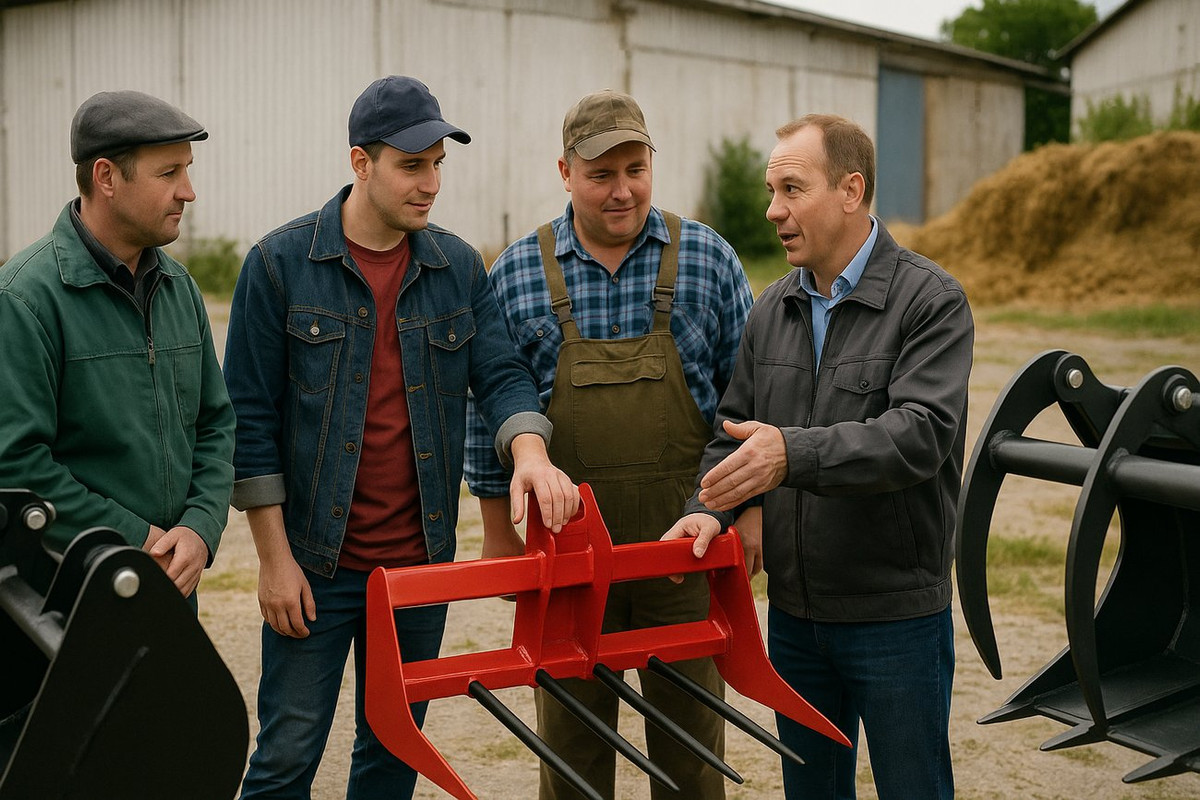 Выбор навесного оборудования для фермерского хозяйства