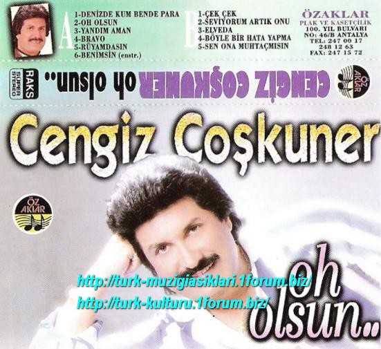 Cengiz Coskuner - Oh Olsun (Ozaklar Plak) Cover
