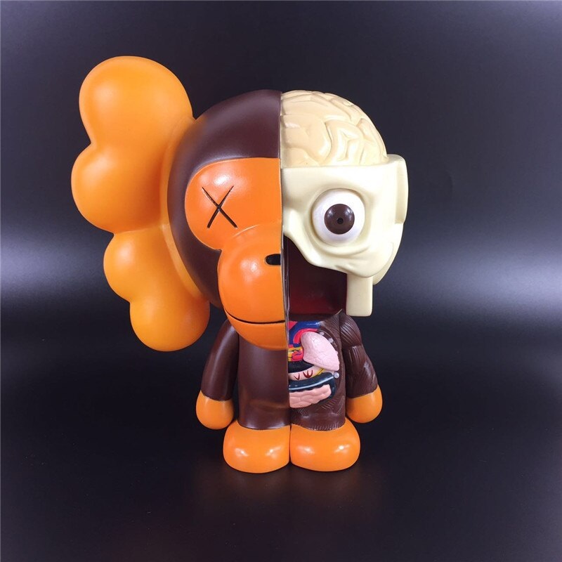OriginalFake KAWS MILO Action Figures Toys KAWS 3//Color Edition New 2019