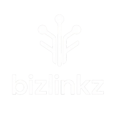 BizLinkz logo (white)