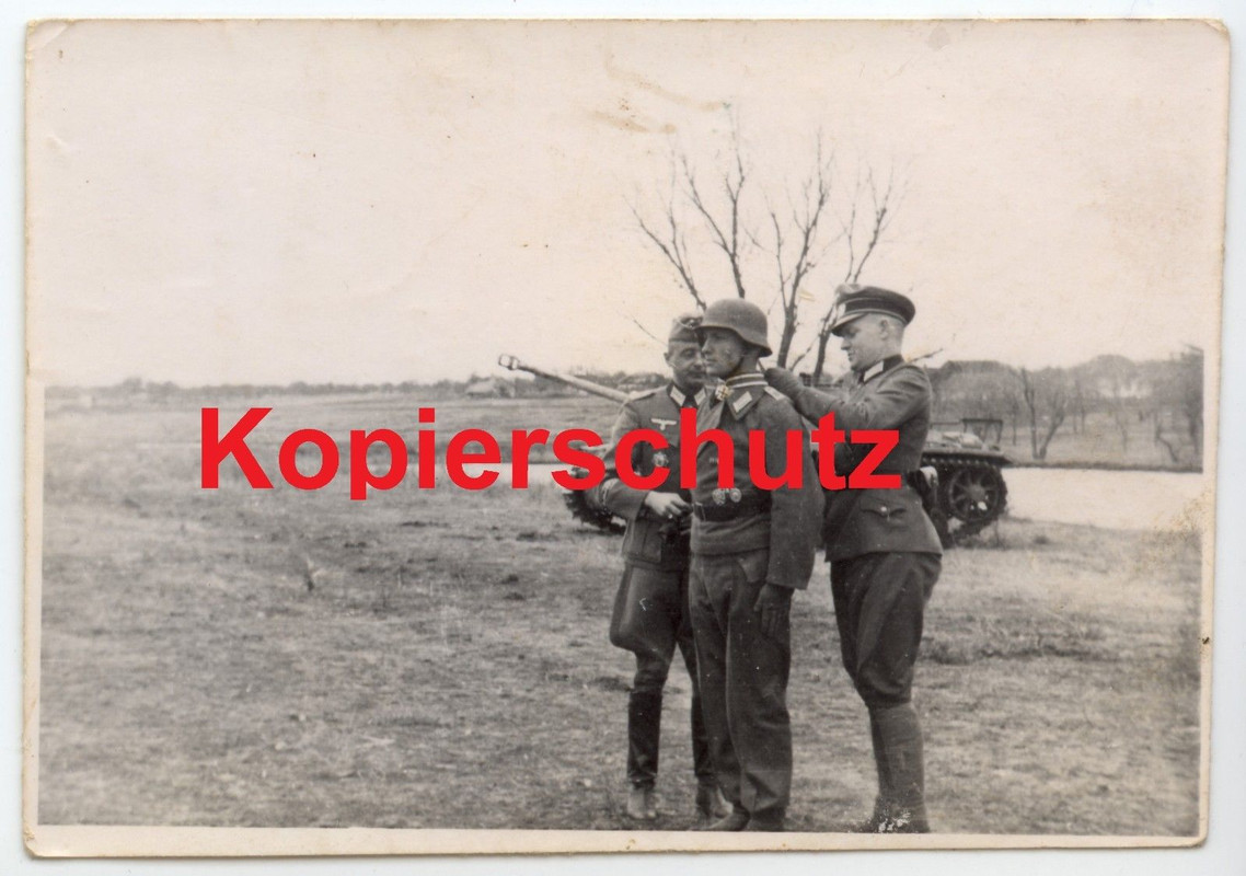 Orig. Fotos Sturmgeschütz-Abt. GD Elite Ordensve