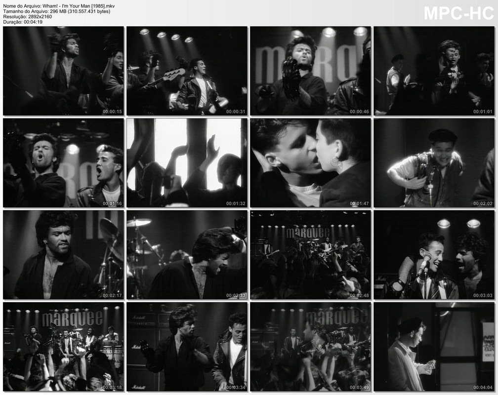 Wham! - I'm Your Man (Official Video 4K 2160p) [1985]