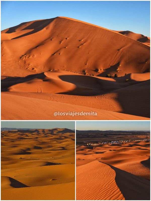 1 semana en Marruecos solo Fez, Chefchaouen y Rabat - Blogs de Marruecos - Amanecer en el desierto, mercado de Rassani y la duna (2)