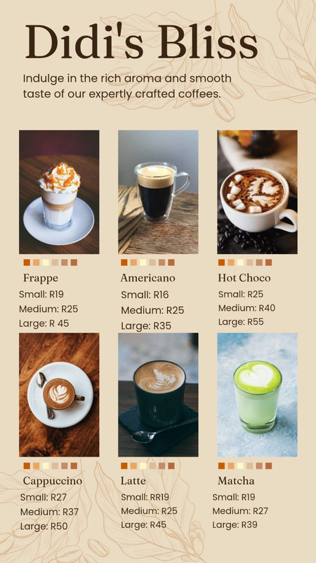 Menu Page 4