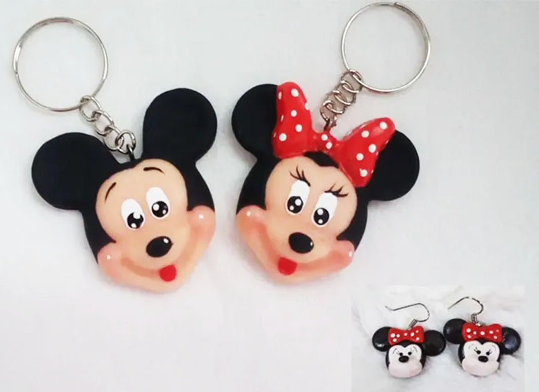 Molde en resina inyector minnie mickey