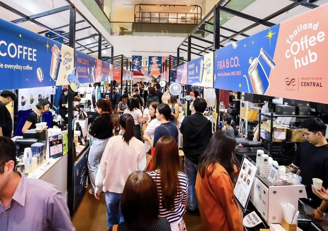 1] ภาพบรรยากาศงาน Thailand Coffee Hub