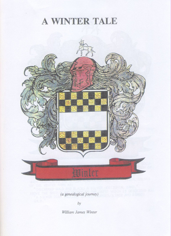 A Winter Tale written by William James Winter in 2001 -the last Winter to own the Colt - Copy