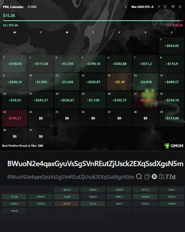 Memecoin sniper bot wallet result