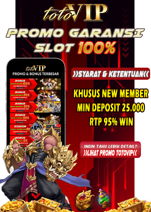 POP UP Garansi Slot 100%