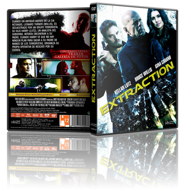 Portada - Extraction [DVD9 Custom] [Pal] [Cast/Ing] [Sub:Varios] [Acción] [2015]