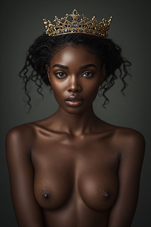 Naked-ebony-Queen-crown-sharp-(23)