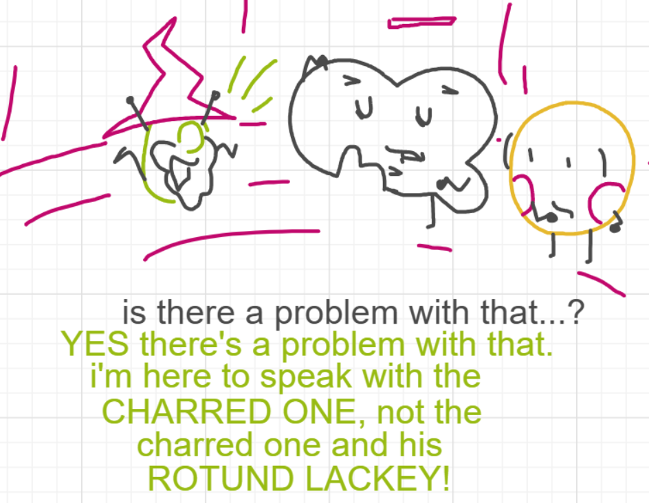 A panel from The Prime Number Few, episode eight of the Board Boards object show by Furretwalk/WalkingFurret.