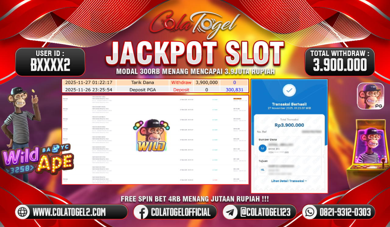 JACKPOT SLOT GACOR!!