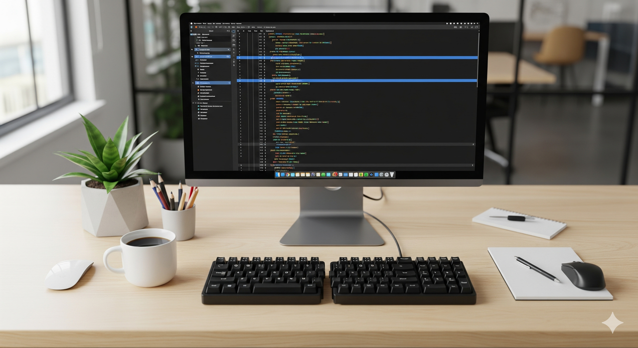 benifit of split keybord