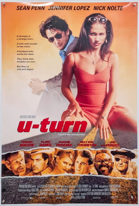 Official Poster for U Turn (1997) Neo-Noir Thriller