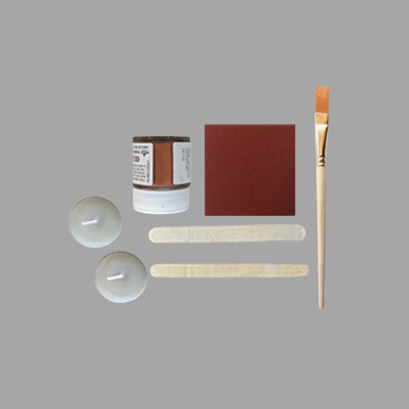 Penkraft Cement art Pillow shape candle holder DIY Kit with Free video tutorial