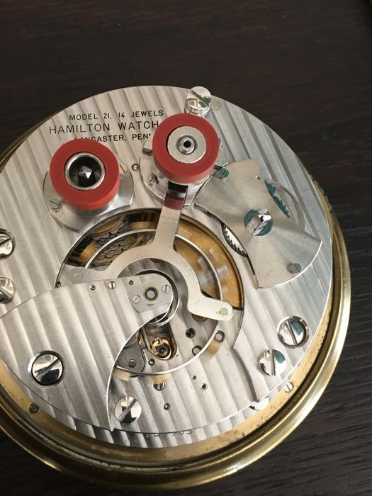 Hamilton Marine Chronometer - Modelo 21 Mecanismo-1