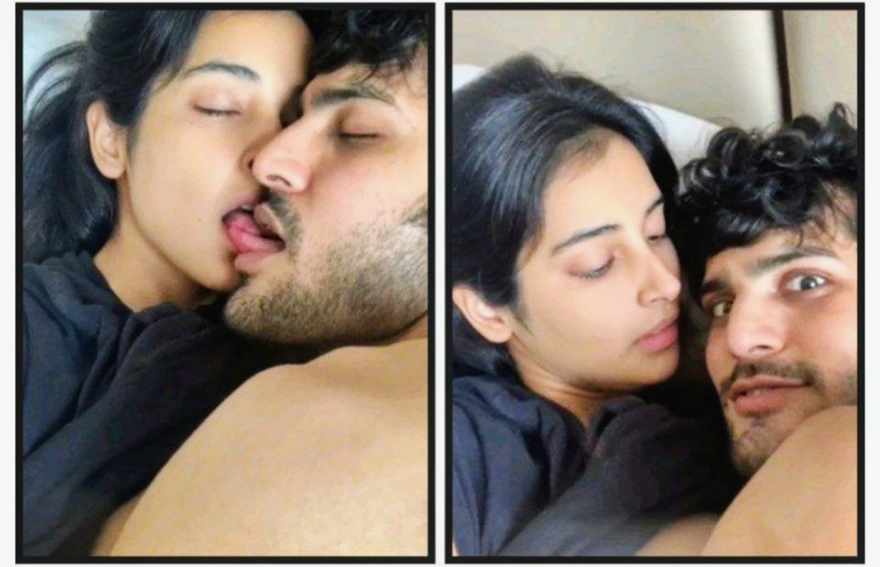 Hot girl full nude kissing with boyfriend exclusive viral video