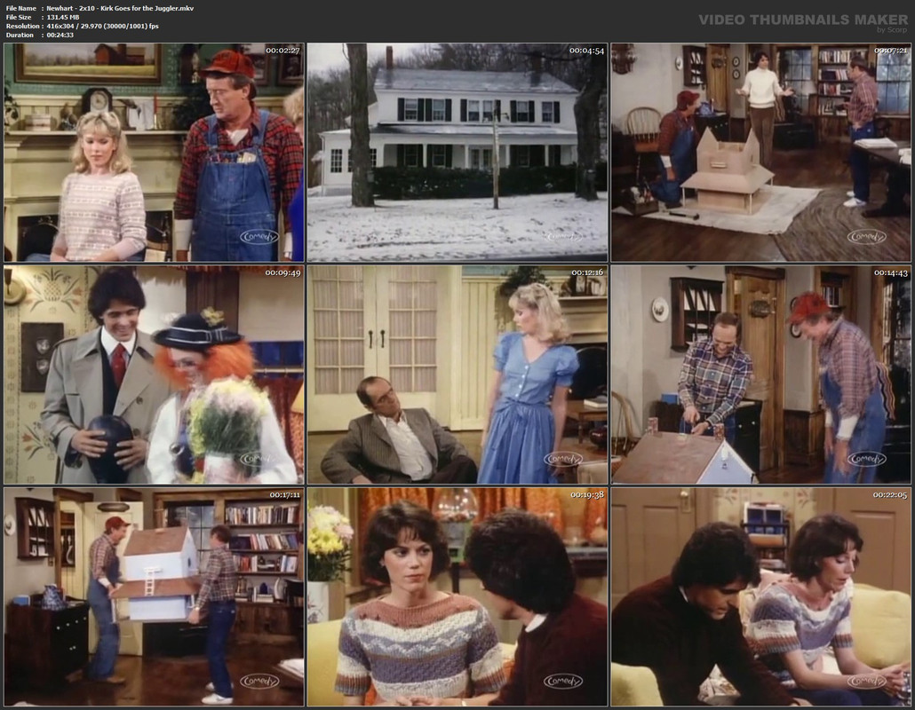Newhart - 2x10 - Kirk Goes for the Juggler.mkv