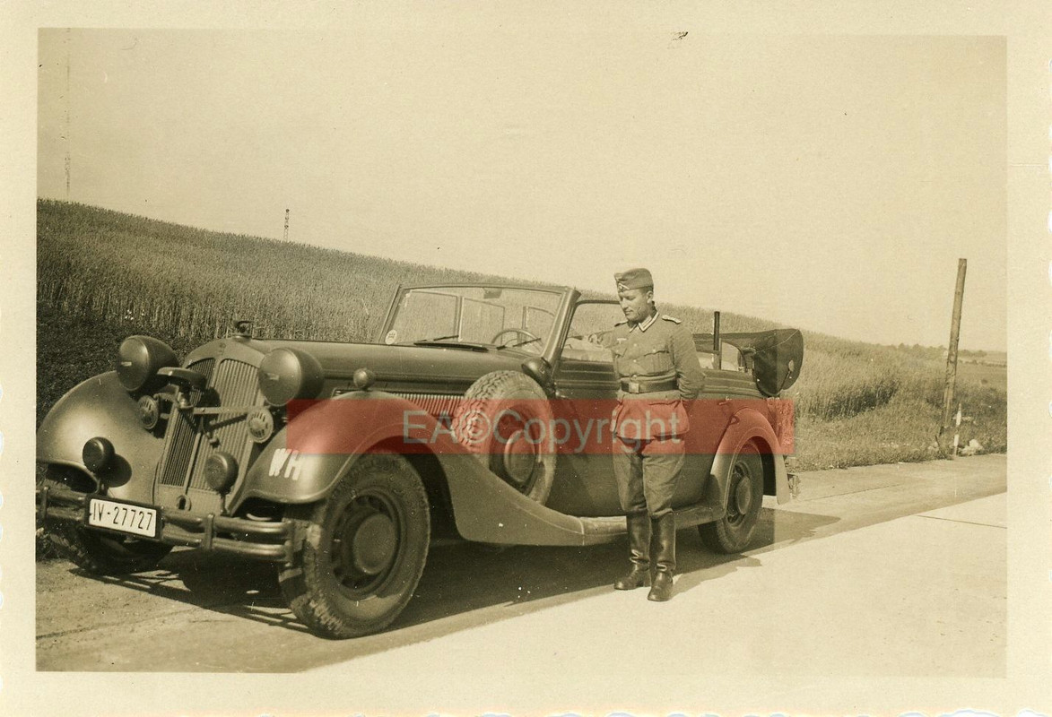Cabrio PKW Auto Wagen Kübelwagen Foto