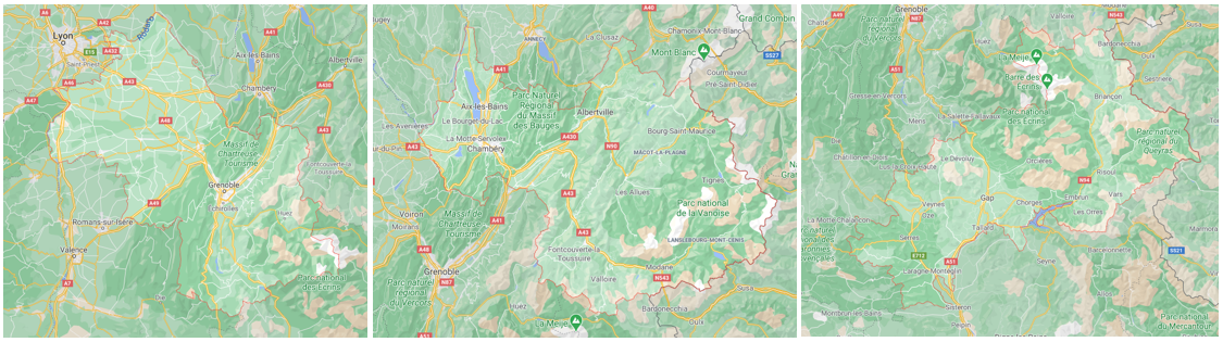 GRENOBLE, CHAMBÉRY, ALPES (Dptos. Isère, Savoie, Hautes Alpes) - Diarios, Region-Francia (11)