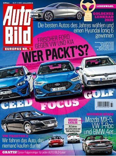 Cover: Auto Bild Magazin No 27 vom 07 Juli 2022 Cover: Auto Bild Magazin No 27 vom 07 Juli 2022