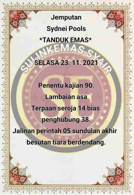 prediksi sydney selasa