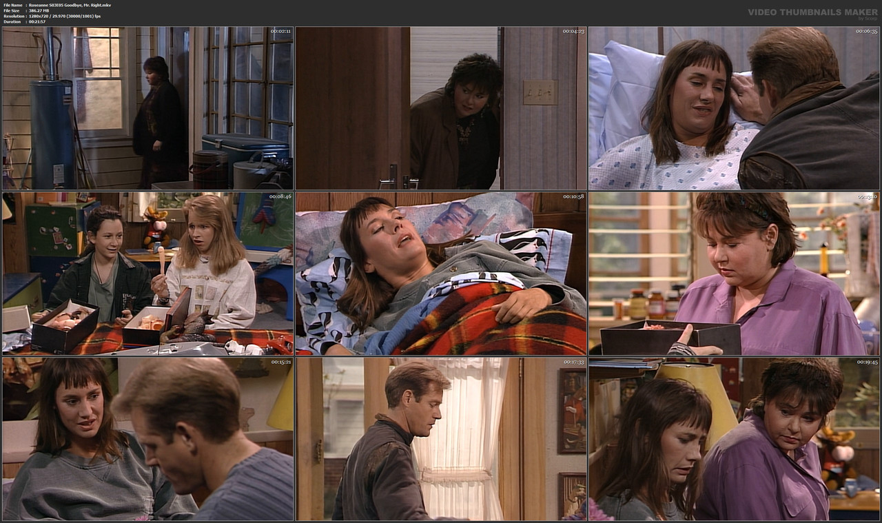Roseanne S03E05 Goodbye, Mr. Right.mkv