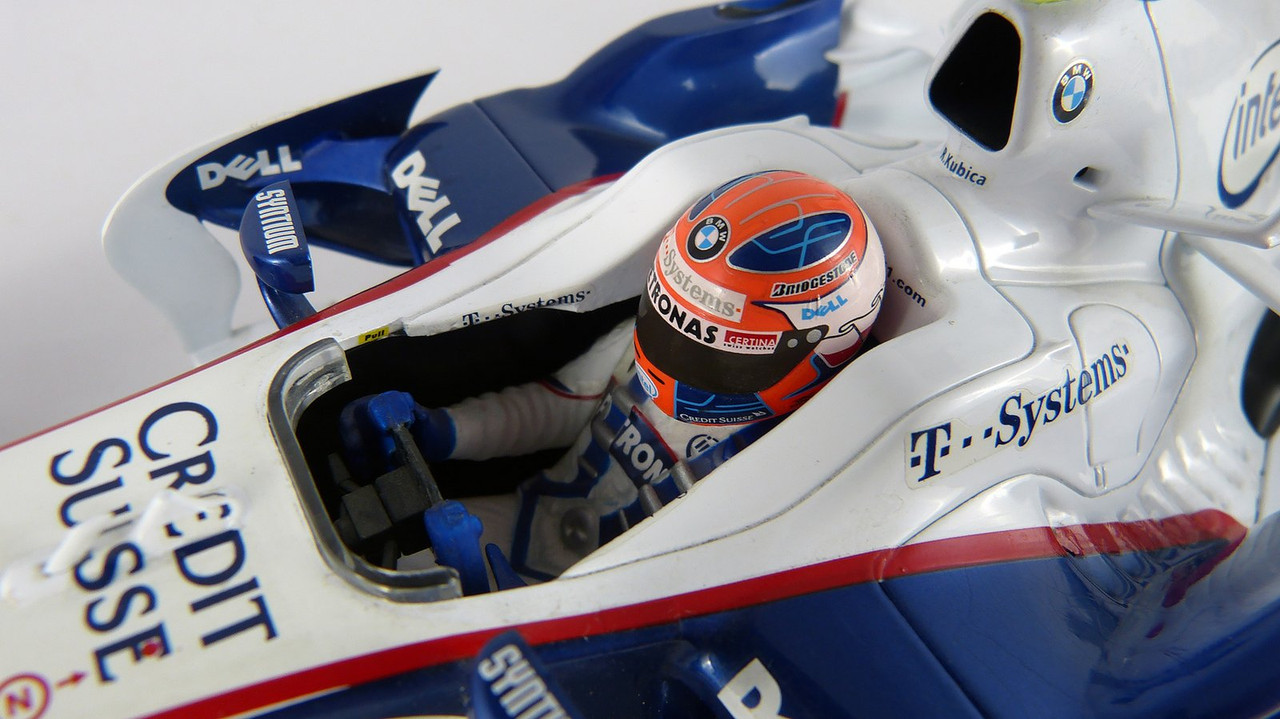 ミニチャンプス BMW SAUBER F1.08 1/18 R.KUBICA Robert Kubica 2008