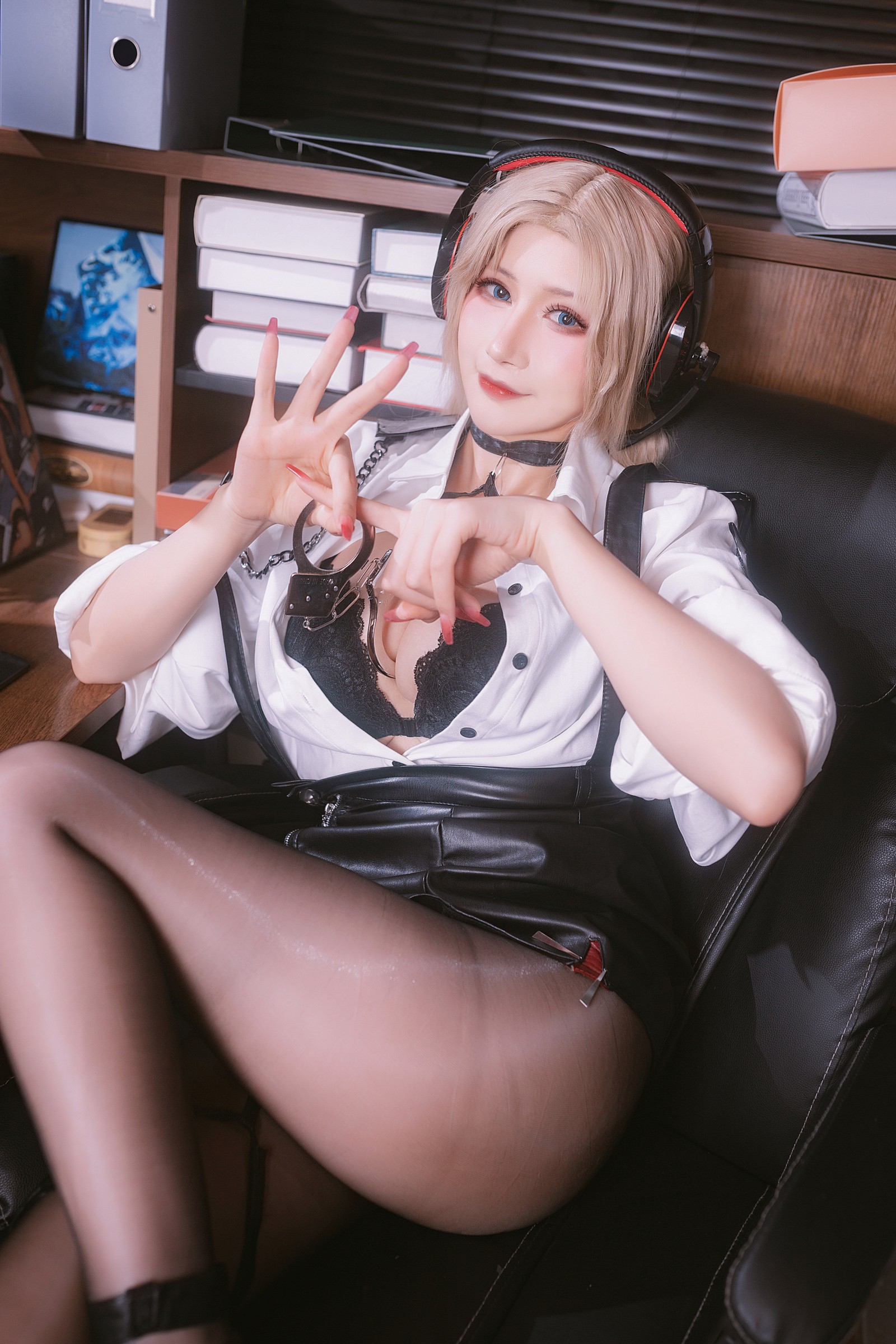 兔胖胖min – 喀琅施塔得 Cosplay 高清写真集（40P-590.7MB）舰娘主题插图6