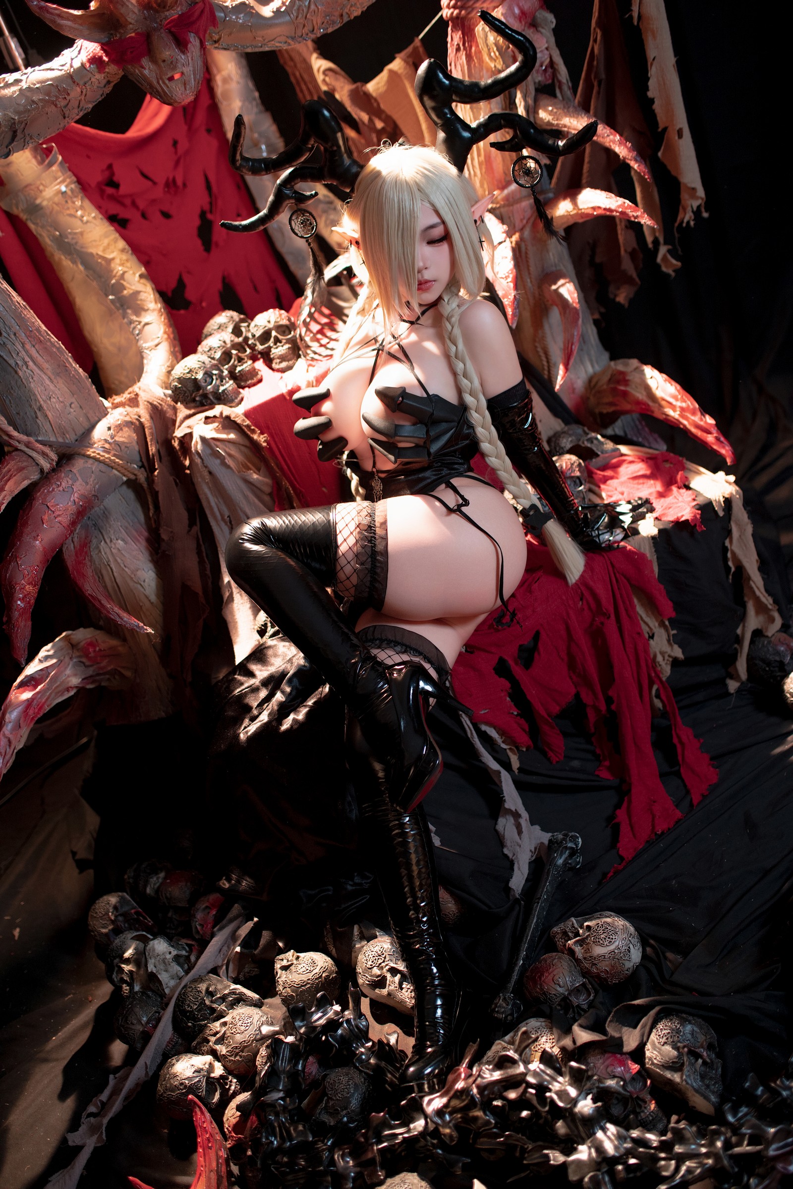 Bangni邦尼 – 碧蓝航线 尾张 Cosplay 高清写真集（81P-8V-1.45GB）插图2