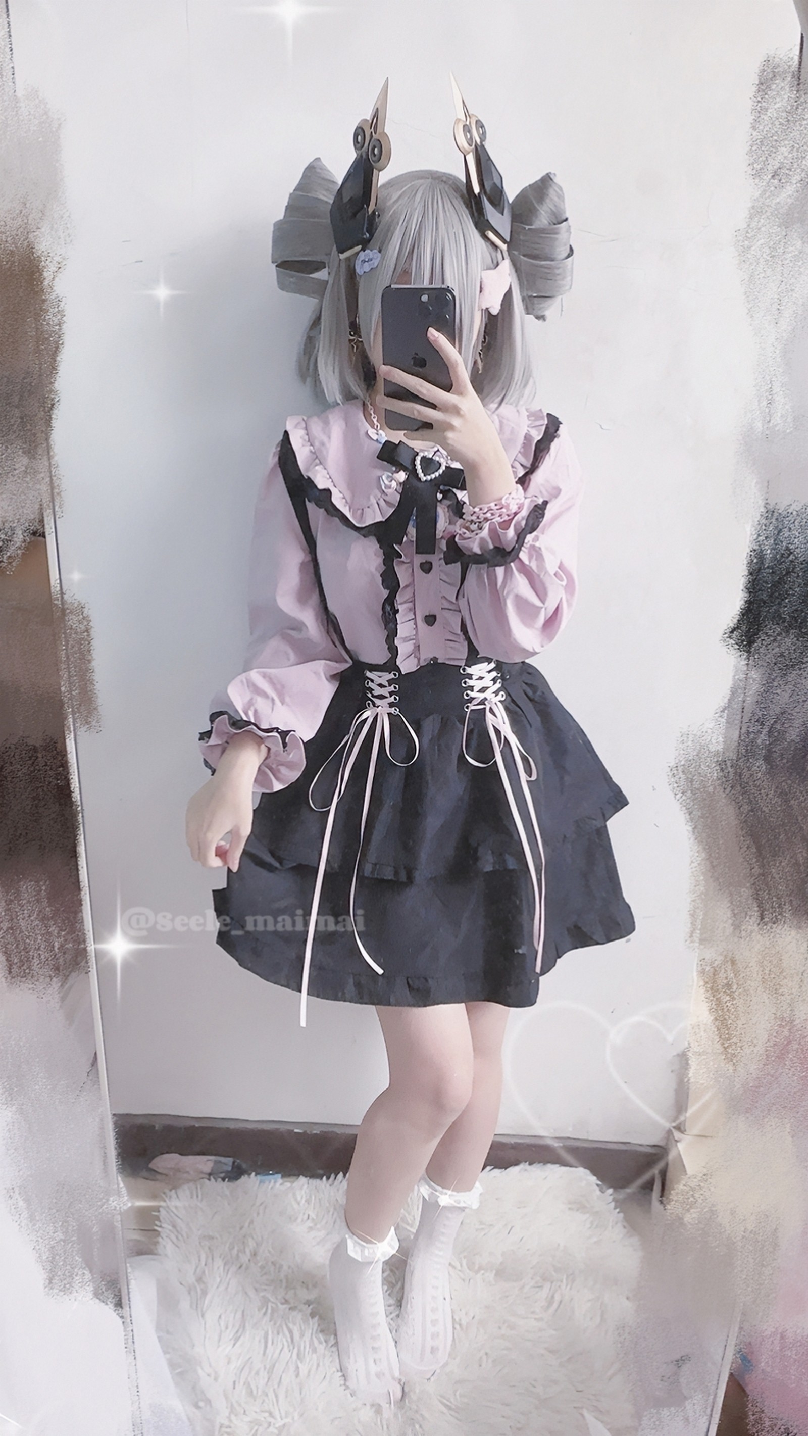 Seele麦麦普罗米修斯小裙子 Cosplay｜崩坏三写真高清套图（12P-10.6M）插图3