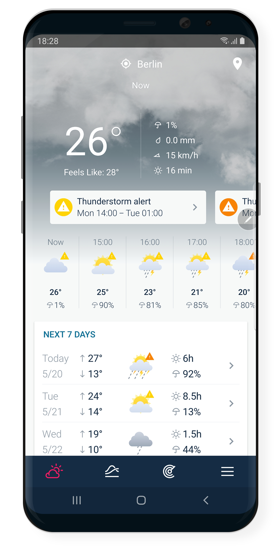 WeatherPro Forecast, Radar & Widgets v5.0.2 build 562 [Premium Mod