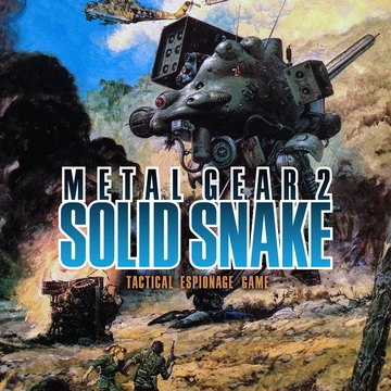 Metal Gear 2: Solid Snake box art