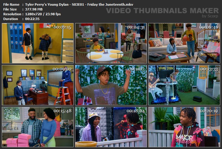 Tyler Perry's Young Dylan - S03E01 - Friday the Juneteenth.mkv