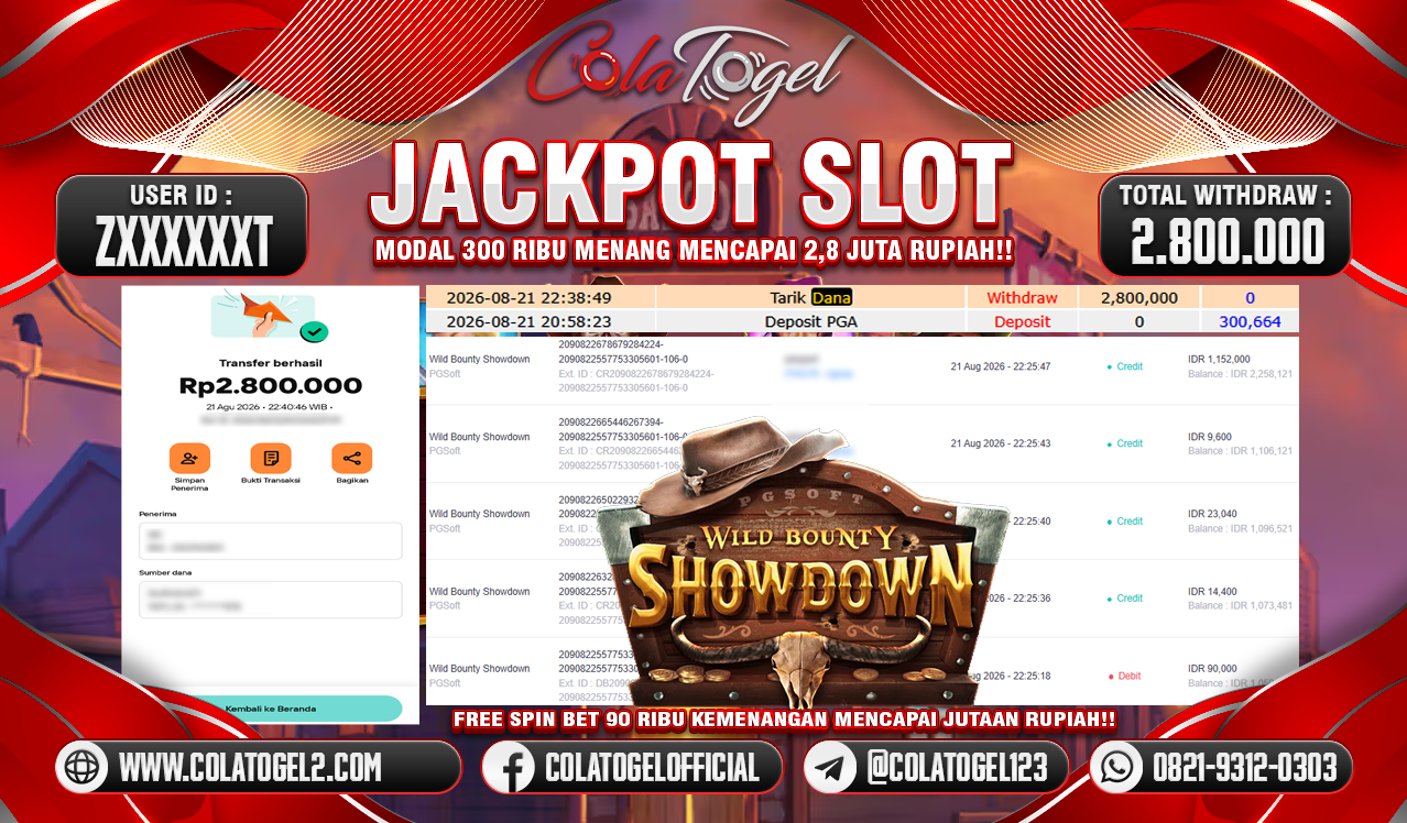 JACKPOT SLOT GACOR!!