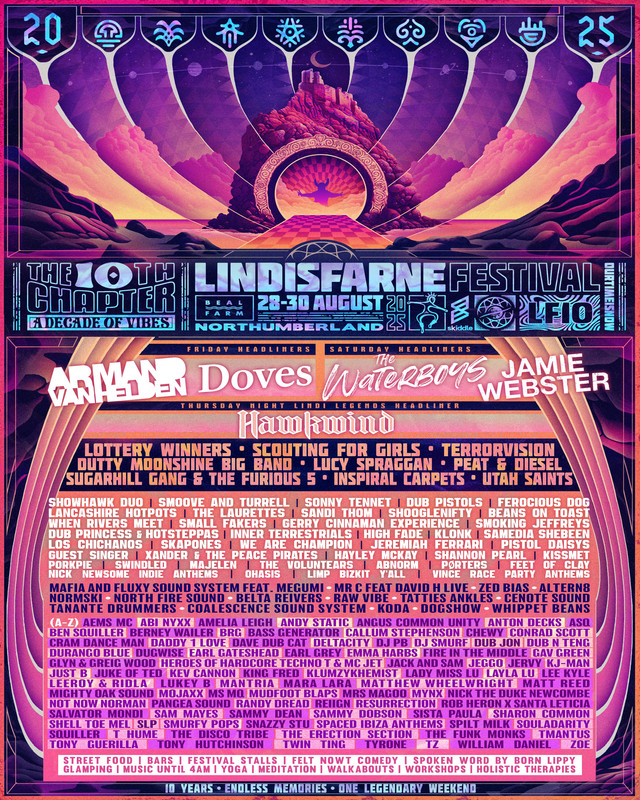 Lindisfarne-Festival-2025-lineup