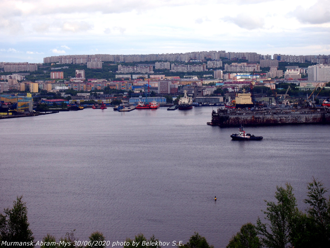 Абрам-Мыс, Кольский залив, лето Абрам-Мыс, Кольский залив, лето