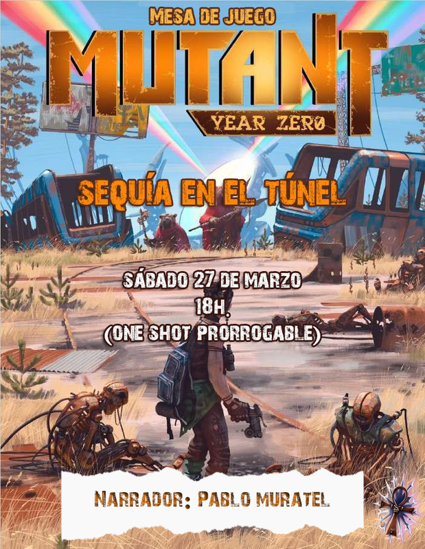 Cartel partida online Mutant Year Zero (Pablo)