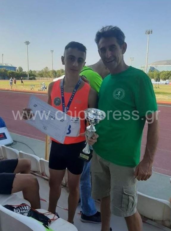 ΠΡΩΤΟΣ Ο ΜΑΝΩΛΙΑΣ ΣΤΟ ΠΑΝΕΛΛΗΝΙΟ ΤΟΥ ΣΤΙΒΟΥ