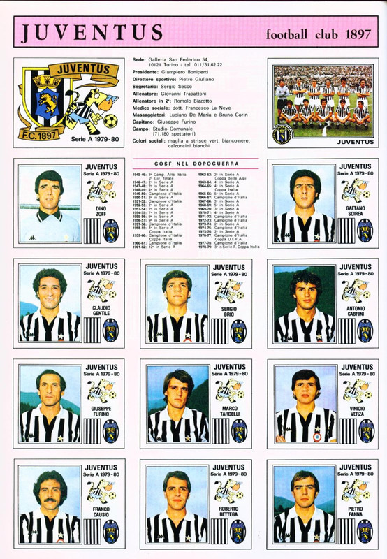Calciatori 1979 1980 Panini 18 — Postimages